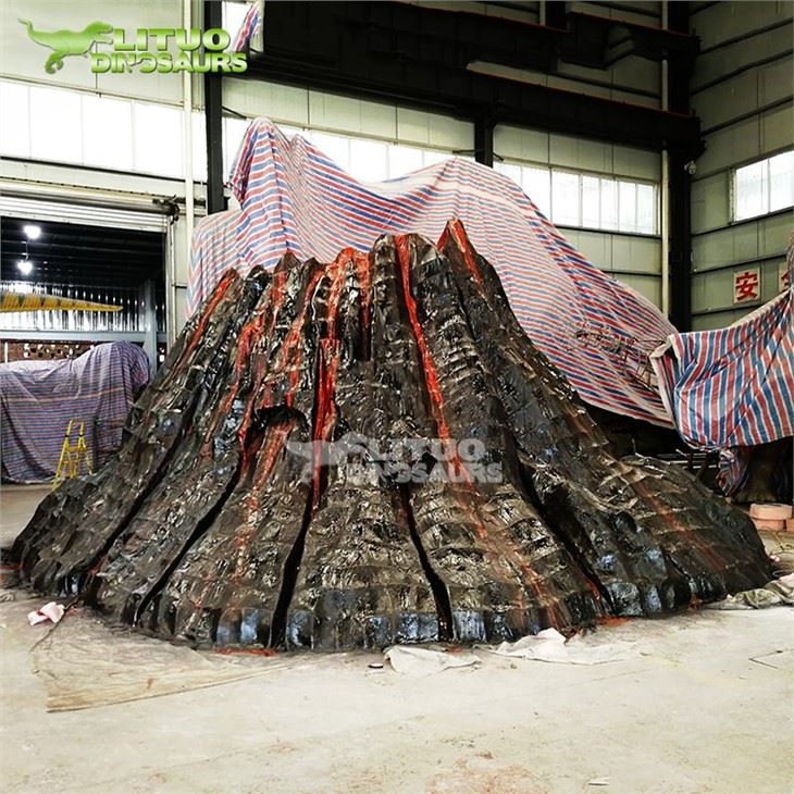 3Artificial Volcano with Fire(001)
